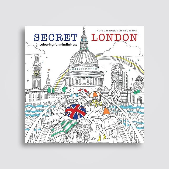 Secret London Colouring For Mindfulness